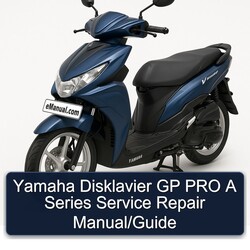 Yamaha Disklavier GP PRO Series / Service Repair Workshop Manual PDF