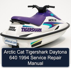 1994 Arctic CAT Tigershark Daytona 640 Service Repair Workshop Manual PDF