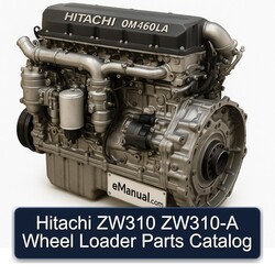 Hitachi ZW310 Zw310- Wheel Loader Parts Catalog PDF