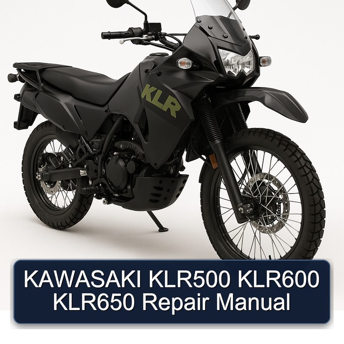 Kawasaki KLR Series KLR500 KLR600 KLR650 Service Repair Workshop Manual PDF