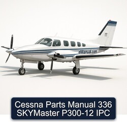 Cessna Parts 336 Skymaster P300-12 IPC Catalog PDF