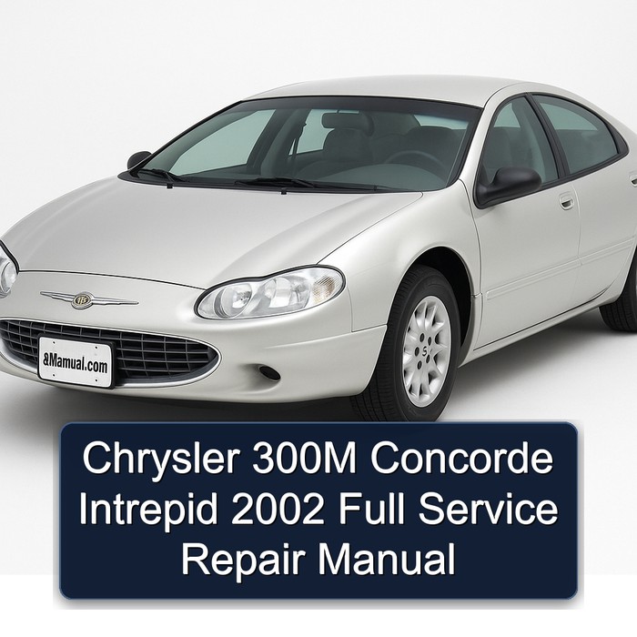 2002 Chrysler Concorde 300M Intrepid Service Repair Workshop Manual PDF