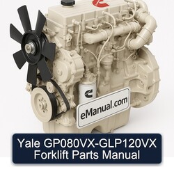 Yale Gp080vx-glp120vx Forklift Parts Catalog PDF