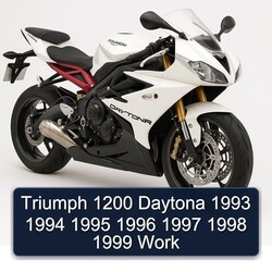 Triumph 1200 Daytona 1993 1994 1995 1996 1997 1998 1999 Work