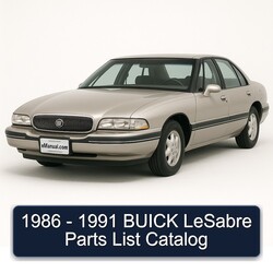1986-1991 Buick Lesabre Catalog Parts PDF