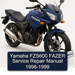 1998-1999 Yamaha Fazer FZS600 Service Repair Workshop Manual PDF