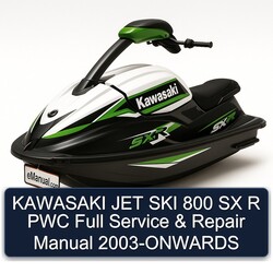 2003 Kawasaki JET SKI 800 SX R PWC -onwards Service Repair Workshop Manual PDF