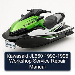1992-1995 Kawasaki JL650 Service Repair Workshop Manual PDF