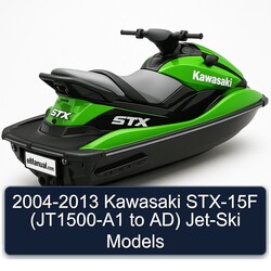 2004-2013 Kawasaki STX-15F (JT1500-A1 to AD) Jet-Ski Models