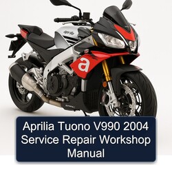 2004 Aprilia Tuono V990 Service Repair Workshop Manual PDF