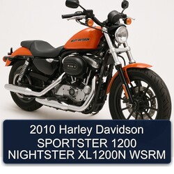 2010 Harley Davidson SPORTSTER 1200 NIGHTSTER XL1200N WSRM