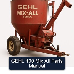 Gehl 100 Mix All Parts Catalog PDF