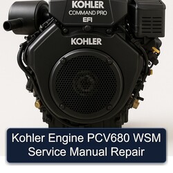 Kohler Command Pro EFI Models Engine PCV680 WSM Service Repair Workshop Manual PDF