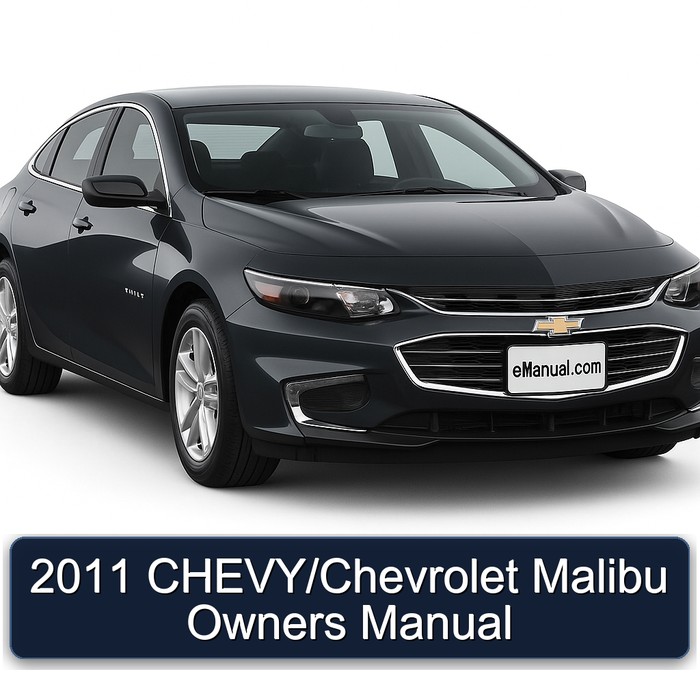 2011 Chevrolet Malibu Chevy/ Owners Owner's Manual PDF