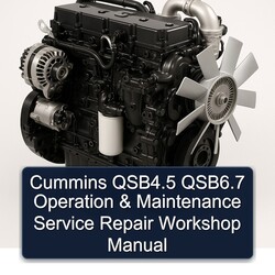 Cummins ISB / Isbe QSB Series Qsb4.5 Qsb6.7 Operation Service Repair Workshop Manual PDF