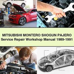 1989-1991 Mitsubishi Shogun Mitsubushi Montero Pajero Service Repair Workshop Manual PDF
