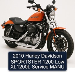 2010 Harley Davidson Sportster 1200 Low XL1200L Manu Service Repair Workshop Manual PDF