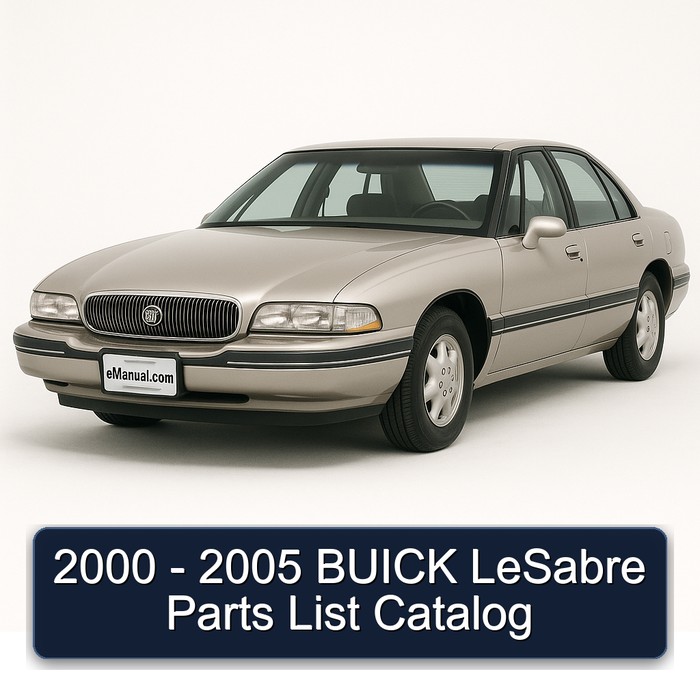 2000-2005 Buick Lesabre Catalog Parts PDF