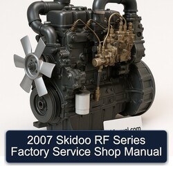2007 Skidoo RF Series Shop Service Repair Workshop Manual PDF
