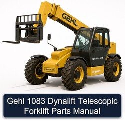 Gehl 1083 Dynalift Telescopic Forklift Parts Catalog PDF