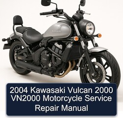 2000-2004 Kawasaki Vulcan VN2000 Motorcycle Service Repair Workshop Manual PDF