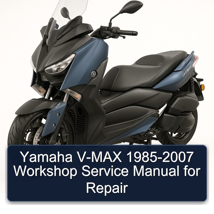 1985-2007 NSU Max Yamaha V Service Repair Workshop Manual PDF