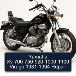 1981-1994 Yamaha Virago Xv-700-750-920-1000-1100 Service Repair Workshop Manual PDF