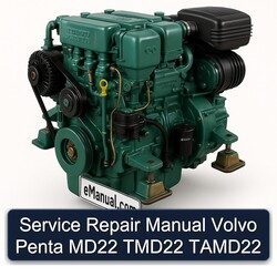 Volvo Penta MD22 TMD22 Tamd22 Service Repair Workshop Manual PDF