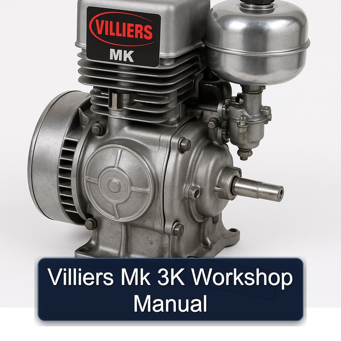 Villiers MK Series 3K Service Repair Workshop Manual PDF