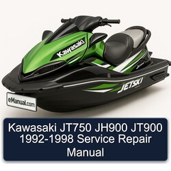 1992-1998 Kawasaki JT750 JH900 JT900 Service Repair Workshop Manual PDF