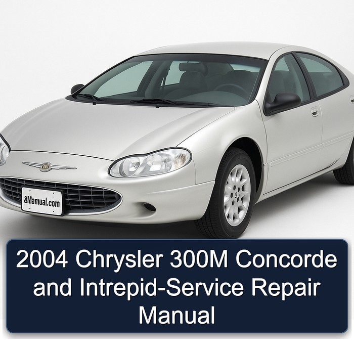 2004 Chrysler Concorde 300M Intrepid Service Repair Workshop Manual PDF