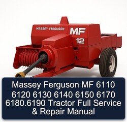 Massey Ferguson MF 6110 6120 6130 6140 6150 6170 6180.6190 Tractor Service Repair Workshop Manual PDF