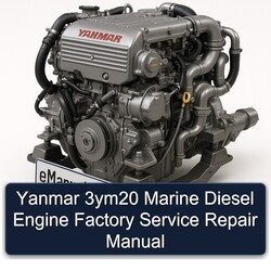 Yanmar 3ym20 Marine Diesel Engine Service Repair Workshop Manual PDF