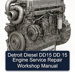 Detroit Diesel DD15 DD 15 Engine Service Repair Workshop Manual PDF