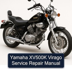 Yamaha Virago XV500K Service Repair Workshop Manual PDF