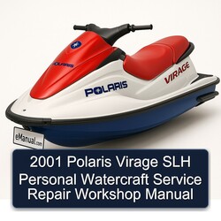 2001 Polaris Virage SLH Personal Watercraft Service Repair Workshop Manual PDF