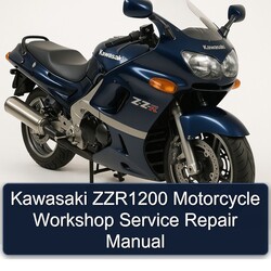 Kawasaki ZZR1200 Motorcycle Service Repair Workshop Manual PDF