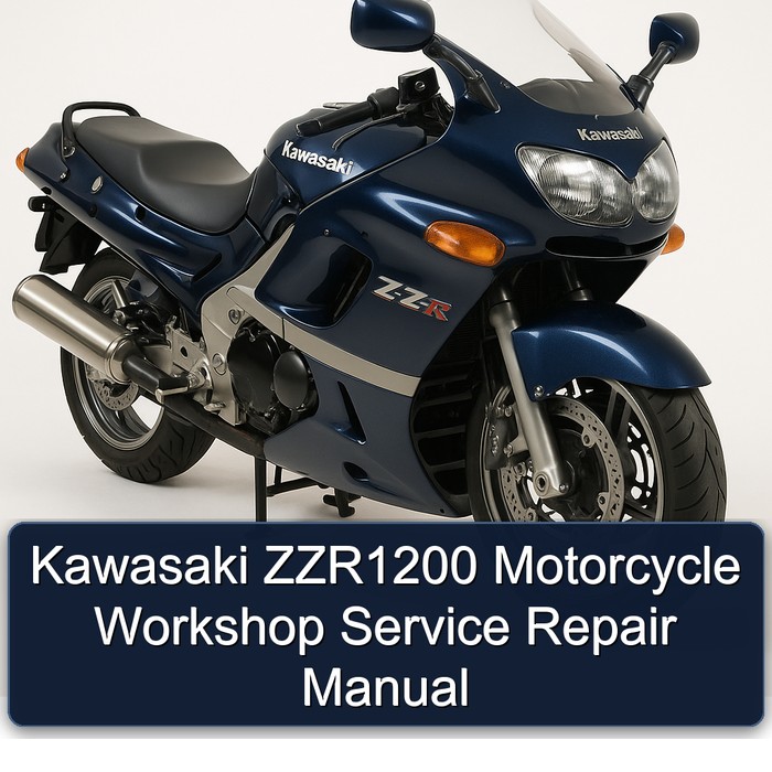 Kawasaki ZZR1200 Motorcycle Service Repair Workshop Manual PDF