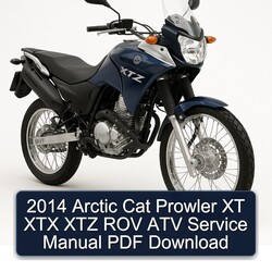 2014 Arctic Cat Prowler XT XTX XTZ ROV ATV Service Manual PDF Download