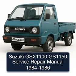 1984-1986 Suzuki GSX Series GSX1100 GS1150 Service Repair Workshop Manual PDF