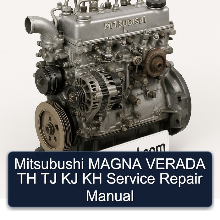 Mitsubishi L Series Mitsubushi Magna Verada TH TJ KJ KH Service Repair Workshop Manual PDF
