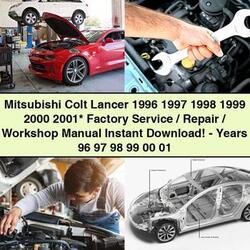 1996-2001 Mitsubishi Lancer Colt years 96 97 98 99 00 01 Service Repair Workshop Manual PDF