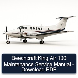 Beechcraft King Air 100 Service Repair Workshop Manual PDF