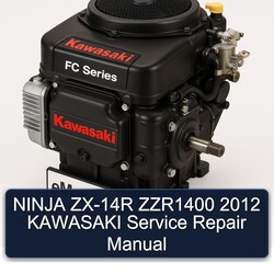 2012 Kawasaki Ninja ZX-14R ZZR1400 Service Repair Workshop Manual PDF