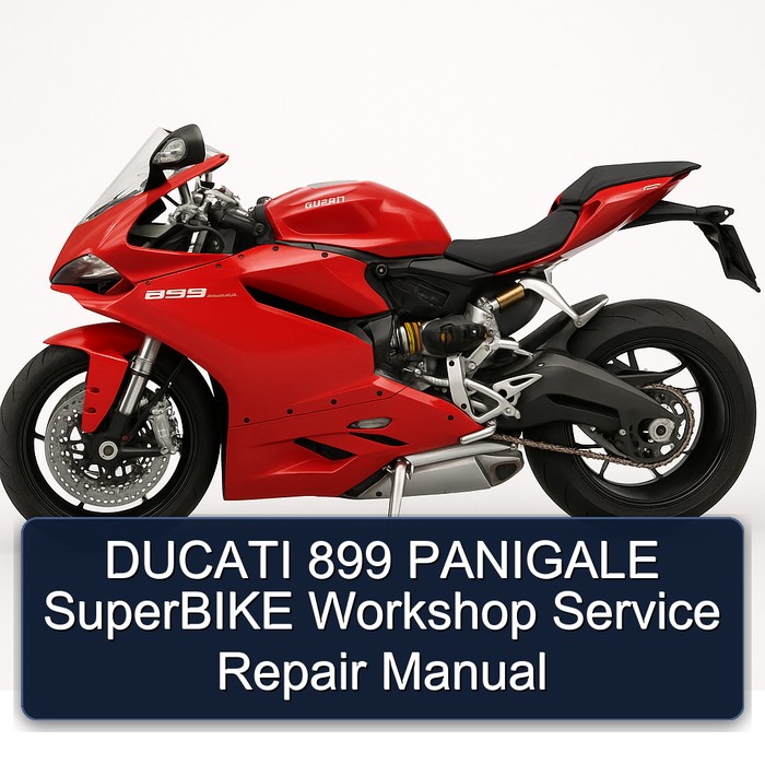 Ducati 899 Panigale Superbike Service Repair Workshop Manual PDF