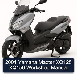 2001 Yamaha Maxter XQ125 XQ150 Service Repair Workshop Manual PDF