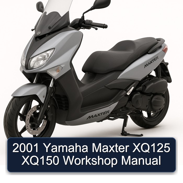 2001 Yamaha Maxter XQ125 XQ150 Service Repair Workshop Manual PDF