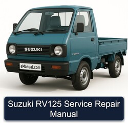 Suzuki T Series RV125 Service Repair Workshop Manual PDF