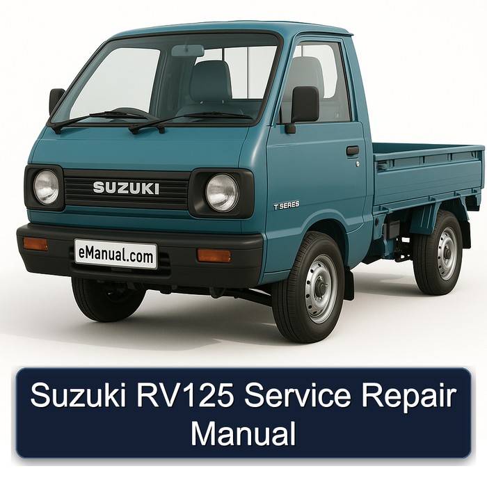 Suzuki T Series RV125 Service Repair Workshop Manual PDF