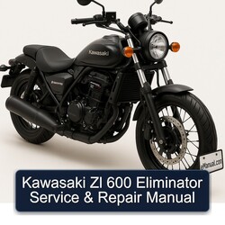 Kawasaki Eliminator Zl 600 Service Repair Workshop Manual PDF
